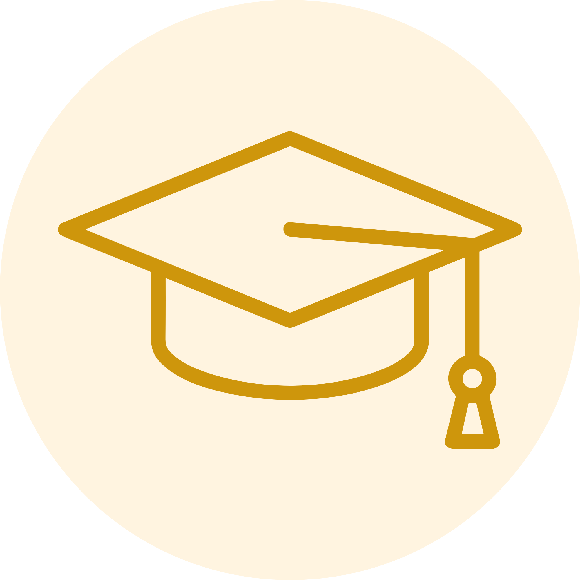 Scholarships icon — graduation cap representing G.A.C.A.C. scholarship program